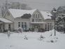 大沼の雪景色