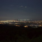 城岱牧場からの函館裏夜景